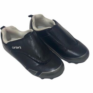 Carter's Black and Gray Kid’s Soccer Cleats size 11M